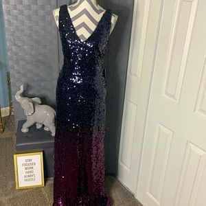 Marina Sequin Formal Gown